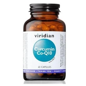 VIRIDIAN Nutrition curcumin Co-Q10 60 kapslí