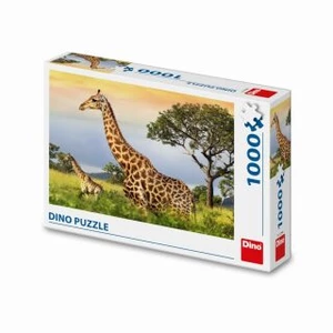 Puzzle Žirafí Rodina 1000 dílků