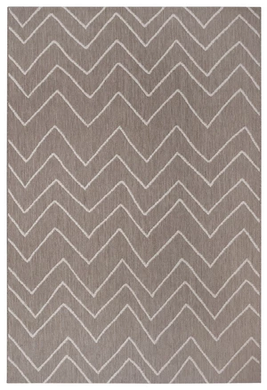 Kusový koberec Flatweave 104838 Light-brown/Cream-80x150