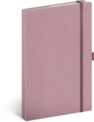 Notes Růžový, linkovaný