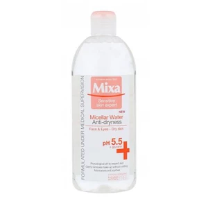 Mixa Anti-Dryness 400 ml micelární voda pro ženy na suchou pleť; na citlivou a podrážděnou pleť; na dehydratovanou pleť