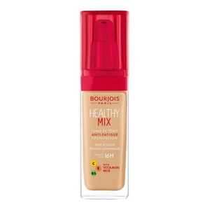 BOURJOIS Paris Healthy Mix Anti-Fatigue Foundation 30 ml make-up 53 Light Beige na všechny typy pleti; na dehydratovanou pleť; na rozjasnění pleti