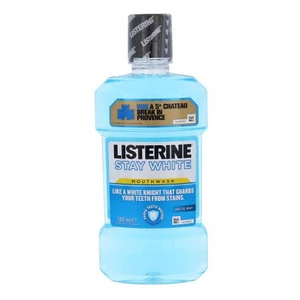 Listerine Mouthwash Stay White 500 ml ústní voda unisex