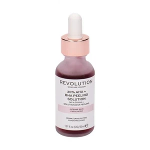 Revolution Skincare Skincare 30% AHA + BHA Peeling Solution 30 ml peeling pro ženy na všechny typy pleti; na rozjasnění pleti Revolution Skincare Skincare 30% AHA + BHA Peeling Solution 30 ml peeling pro ženy na všechny typy pleti; na rozjasnění pleti