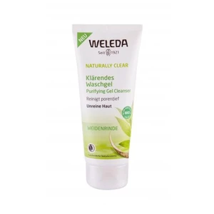 Weleda Naturally Clear Purifying 100 ml čisticí gel pro ženy na mastnou pleť; na problematickou pleť s akné; na rozjasnění pleti