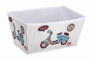 WENKO Košík velký VINTAGE SCOOTER oranžový 21,5x14x31,5 cm WENKO Košík velký VINTAGE SCOOTER oranžový 21,5x14x31,5 cm