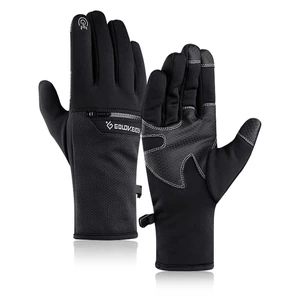 Outdoor Sports Non-slip Winter Warmth Ski Glove With Zipper Pocket For Men Women Waterproof Touchscreen Riding Gloves