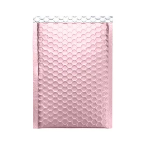 20pcs Bubble Envelope Rose Gold Mail Packaging Bags Self Seal Padded Courier Bags Waterproof Shipping Bags Bubble Mailer