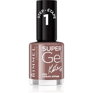 Rimmel Super Gel By Kate gélový lak na nechty bez použitia UV/LED lampy odtieň 020 Urban Affair 12 ml