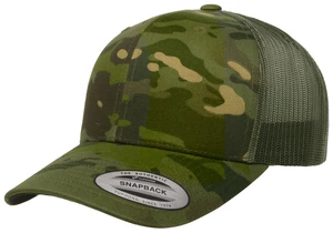 Kšiltovka FlexFit® Classics® Multicam® Retro Trucker – Multicam® Tropic (Barva: Multicam® Tropic)