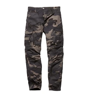 Kalhoty Reef Vintage Industries® - dark camo (Barva: Black Camo , Velikost: M)