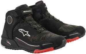 Alpinestars CR-X Drystar Riding Shoes Black/Camo/Red 42 Buty motocyklowe