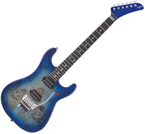 EVH 5150 Series Deluxe Poplar Burl EB Aqua Burst Elektrická gitara