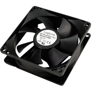LogiLink FAN103 PC vetrák s krytom čierna (š x v x h) 120 x 120 x 25 mm