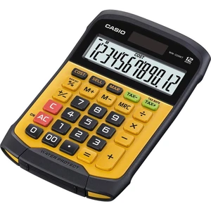 Casio WM-320MT stolná kalkulačka žltá, čierna Displej (počet miest): 12 solárny pohon, na batérie (š x v x h) 145 x 36 x
