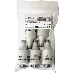 GAO 621751 poistka diazed   Veľkosť poistky = DII  10 A  500 V 5 ks
