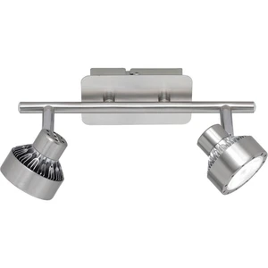 WOFI Local 7288.02.54.6000 LED stropná lampa 12 W  teplá biela niklová (matná), chróm