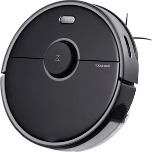 Roborock S5 Max Black robotický vysávač čierna hlasové pokyny, s diaľkovým ovládaním, ovládanie aplikácií, kompatibilný