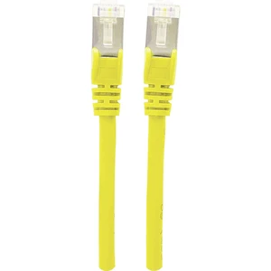 Intellinet 737104 RJ45 sieťové káble, prepojovacie káble CAT 6A S/FTP 20.00 m žltá fóliové tienenie, tienenie pletivom,