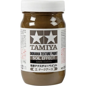Tamiya 87121 tmel pre modelovú železnicu hnedá 250 ml