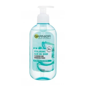 Garnier Skin Naturals Hyaluronic Aloe 200 ml čistiaci gél pre ženy na veľmi suchú pleť; na dehydratovanu pleť