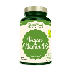 GreenFood Nutrition Vegan vit D3 60cps