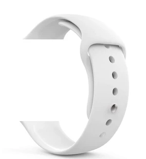 Tartalék karpánt  Apple Watch Series 2/3/4, 38/40mm, white