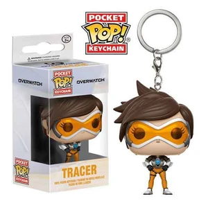 Kulcstartó Pocket POP! Overwatch - Tracer