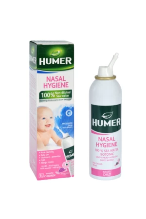Humer Hygiena nosu 100% mořská voda pro děti 150 ml
