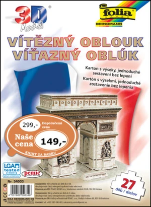 3D model Vítězný oblouk