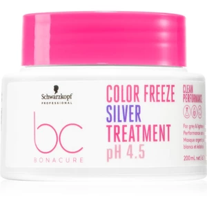 Schwarzkopf Professional BC Bonacure Color Freeze Silver maska neutralizujúci žlté tóny 200 ml
