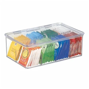 Box na čajové vrecúška iDesign Binz Tea, 27,5 × 18,5 cm