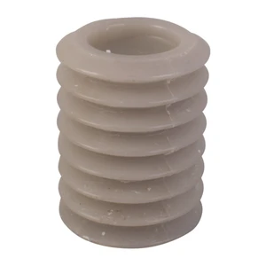 Sivá sviečka PT LIVING Layered, výška 10 cm