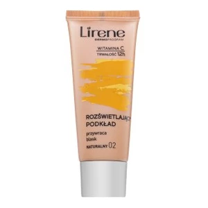 Lirene Brightening Fluid with Vitamin C 02 Natural fluidný make-up pre zjednotenie farebného tónu pleti 30 ml