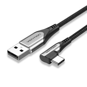 VENTION USB-C Cable 3A 90 Degrees Elbow Fast Charging Data Transmission Cord Line 1m long For Samsung Galaxy Note 20 For