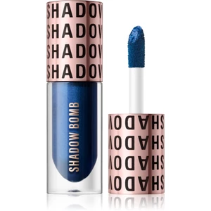 Makeup Revolution Shadow Bomb metalické oční stíny odstín Dynamic Blue 4,6 ml