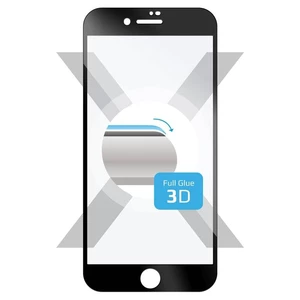 Tvrdené sklo FIXED 3D Full-Cover na Apple iPhone 7/8/SE (2020) (FIXG3D-100-033BK) čierne ochranné sklo na mobil • určené pre Apple iPhone 7/8/SE (2020