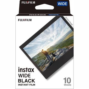 Instantný film Fujifilm Instax Wide BLACK FRAME, 10 ks Speciální edice originálních filmů Instax WIDE s černým rámečkem.

Rozmery filmu jsou 86 x 108 