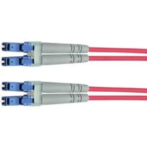 Optické vlákno kabel Telegärtner L00871A0026 [1x zástrčka LC - 1x zástrčka LC], 2.00 m, žlutá