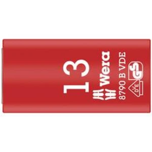 VDE vložka zástrčného klíče Wera 8790 B VDE, 13 mm, vnější šestihran, 3/8" 05004957001