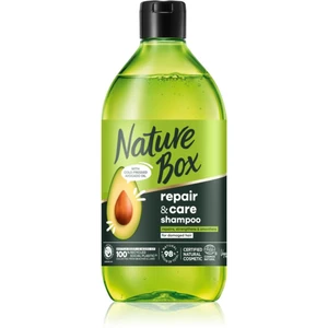 Nature Box Avocado hloubkově regenerační šampon na roztřepené konečky vlasů 385 ml