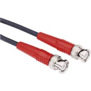 Měřicí kabel BNC Testec 81021, RG58, 1 m, červená