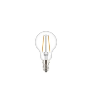 LED žárovka E14 PILA Classic Filament P45 2W (25W) teplá bílá (2700K)