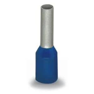 Dutinka WAGO 216-206, 2.50 mm² x 10 mm, částečná izolace, modrá, 1000 ks