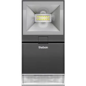 Venkovní LED reflektor s PIR detektorem Theben theLeda S10 BK 1020922, 10 W, N/A, černá