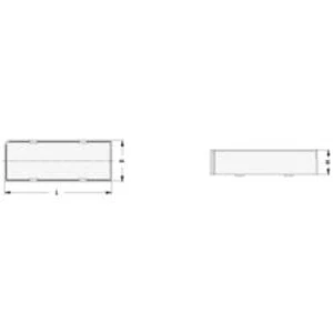 Kryt patice Fischer Elektronik, DILS 16 GBLO, 16pólový, 22,6 x 12,5 x 11,7 mm
