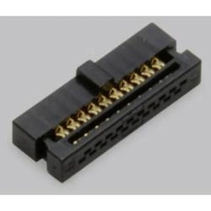 Konektor pro ploché kabely BKL Electronic Vlastnosti konektoru: s odlehčením tahu 10120994, Rastr (rozteč): 2.54 mm, Počet pólů: 36, 1 ks