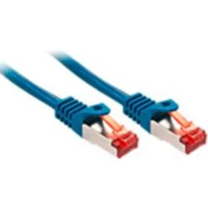Síťový kabel RJ45 LINDY 47353, CAT 6, S/FTP, 1.50 m, modrá