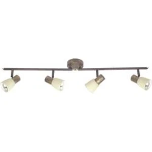Stropní lampa LED E14 160 W Brilliant Luca 35832/56 měděná, champagne