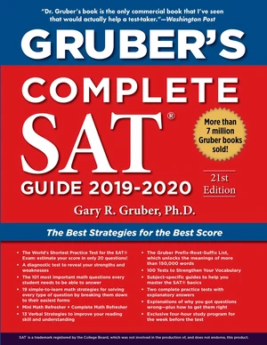 Gruber's Complete SAT Guide 2019-2020